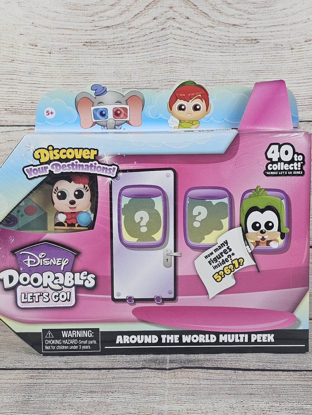 Disney Doorables Let's Go! Around the World Multi Peek 2" Figures Pack